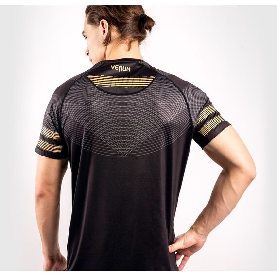 Venum Club 182 Dry Tech T-shirt - Black/Gold, Colour: Schwarz, Size: S, 5 image