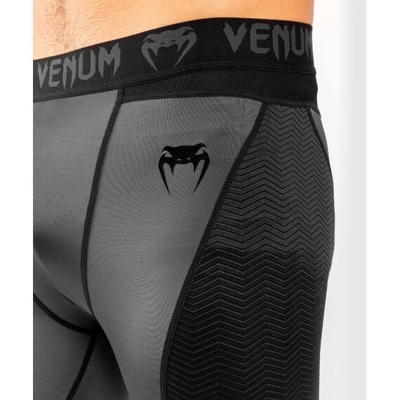 Venum G-Fit Compression Tights - Grey/Black, Size: S, Colour: Grey, Size: S, 5 image