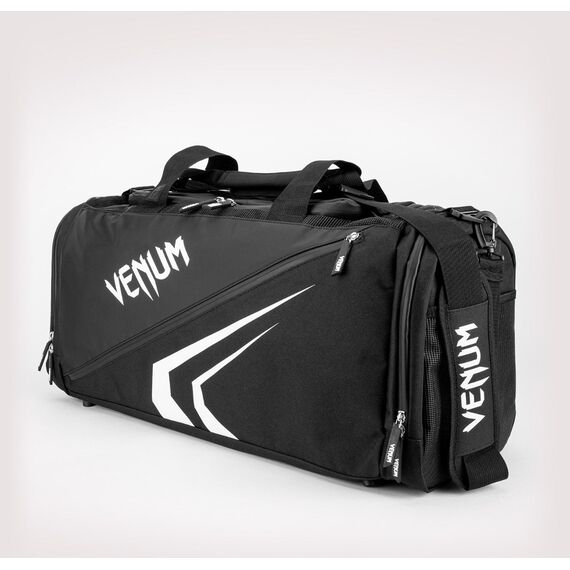 Venum Trainer Lite Evo Sports Bags  - Black/White, Colour: Schwarz, Volume: 63 l