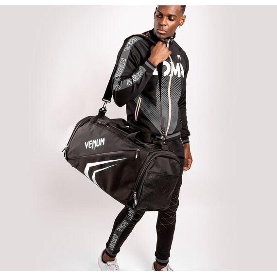 Venum Trainer Lite Evo Sports Bags  - Black/White, Colour: Schwarz, Volume: 63 l, 10 image