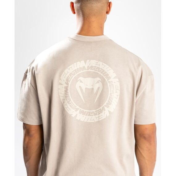 Venum Vortex XL T-Shirt - Oversize Fit - Sand - M, Size: M, Colour: Beige, 6 image