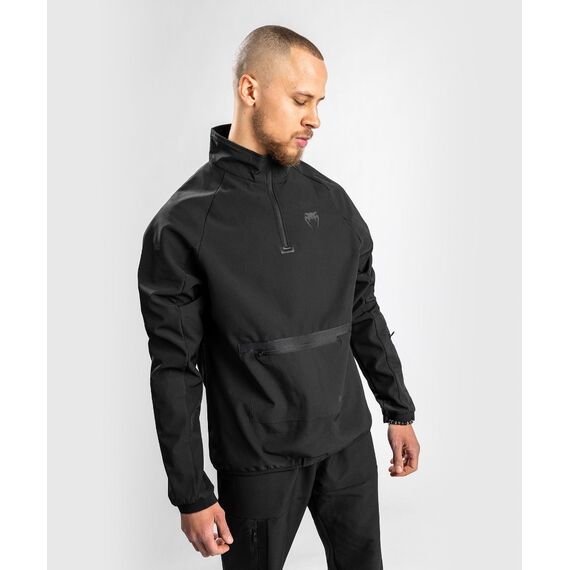 Venum Altitude Half-Zip Sweater, Size: S, Colour: Schwarz