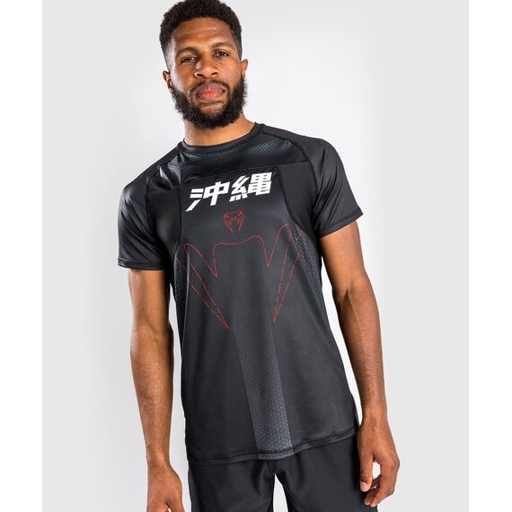 Venum Okinawa 3.0 Dry Tech T-Shirt Short Sleeves, Taglia: XL, Colore: Nero, 2 image