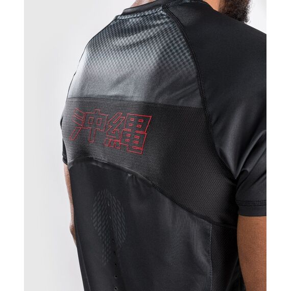 Venum Okinawa 3.0 Dry Tech T-Shirt Short Sleeves, Taglia: XL, Colore: Nero, 3 image