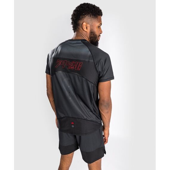 Venum Okinawa 3.0 Dry Tech T-Shirt Short Sleeves, Taglia: XL, Colore: Nero, 5 image