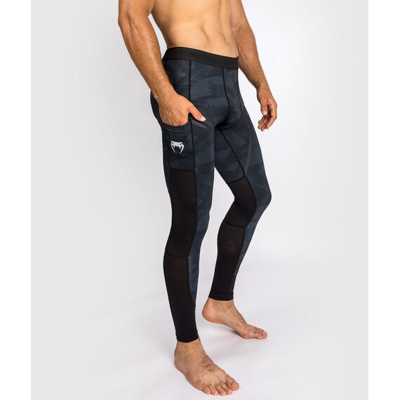Pantalon de compression Venum Electron 3.0, Taille: S, Couleur: Noir, 2 image