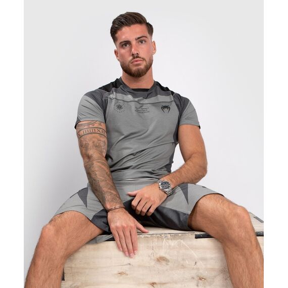 T-shirt Venum Stone Dry Tech, Bekleidungsgrösse: S, Farbe: Grau
