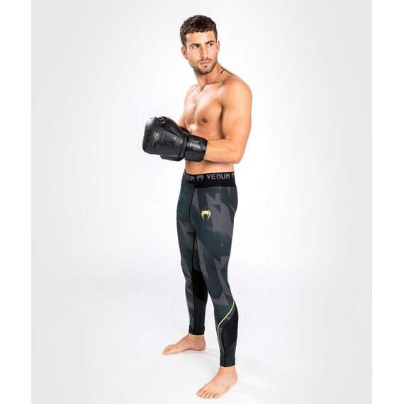 Venum Razor Spats - Black/Gold - L, Size: L, Colour: Schwarz, 2 image