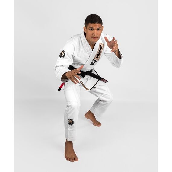 Kimono de BJJ Venum Elite 4.0, Couleur: Blanc, Taille (Kimono): A1.5 164-170 cm