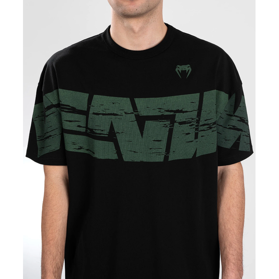 Connect XL T-shirt - Black/Green - S, Taglia: S, Colore: Khaki, 2 image