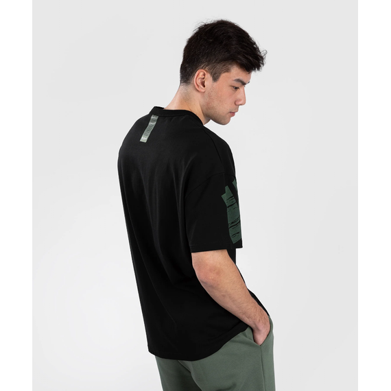 Connect XL T-shirt - Black/Green - S, Taglia: S, Colore: Khaki, 3 image