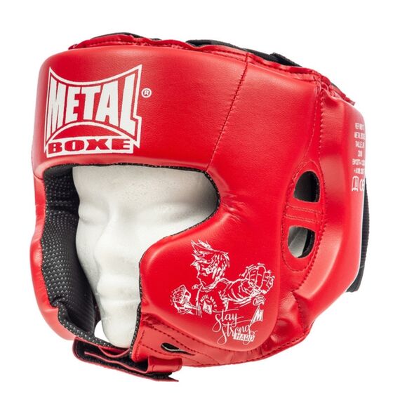 Casque Entr. Pu Rouge Enfant, Couleur: Rouge