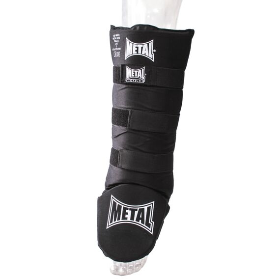 Tibia + Foot Protector Kick  Promo, Colour: Schwarz, Size: XL