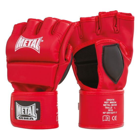 MMA Interceptor Pro Training gloves, Colour: Rot, Size: S