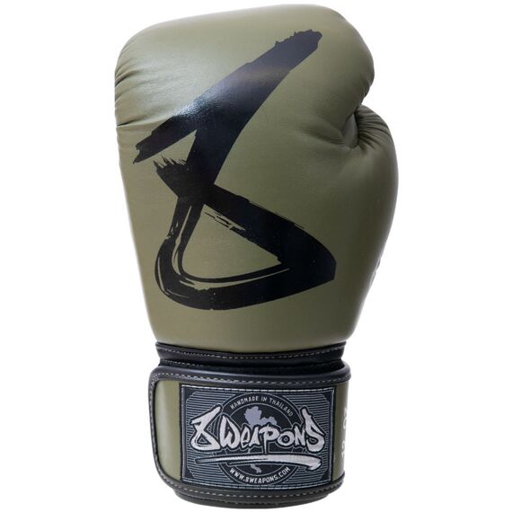 8 Weapons Boxing Gloves - BIG 8 Premium, Colour: Khaki, OZ: 16oz, 3 image