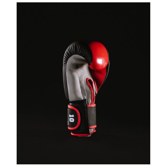 Boxhandschuhe Wettkampf, Farbe: Schwarz, OZ: 10oz, 3 image