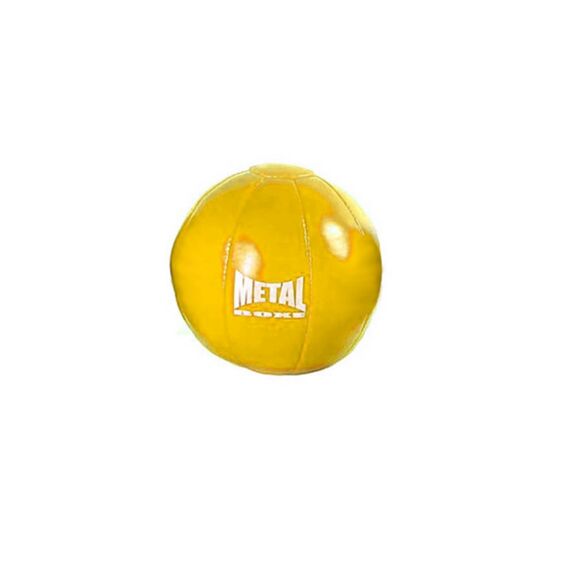 Medecine Ball 1Kg, Colour: Yellow, Additional Weight: 1 kg