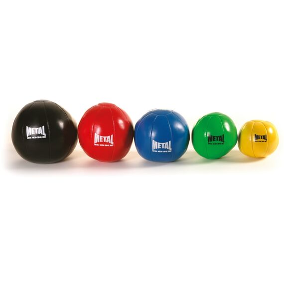Medecine Ball 1Kg, Colour: Yellow, Additional Weight: 1 kg, 2 image