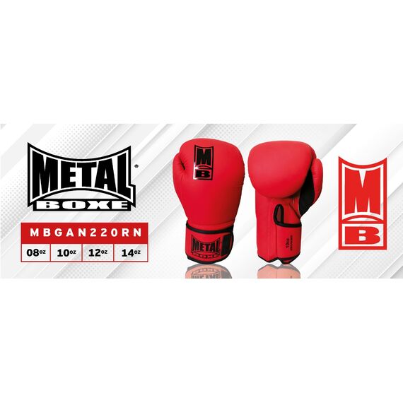 Boxhandschuhe Training, Farbe: Rot, OZ: 8oz, 2 image
