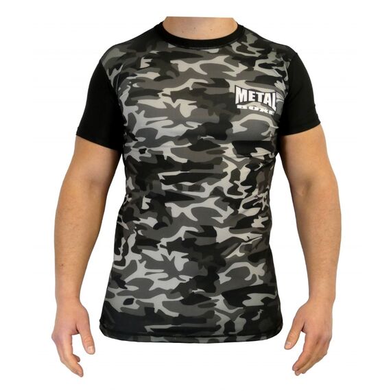 Rashguard Army Ts, Couleur: Camouflage, Taille ne pas utiliser: S