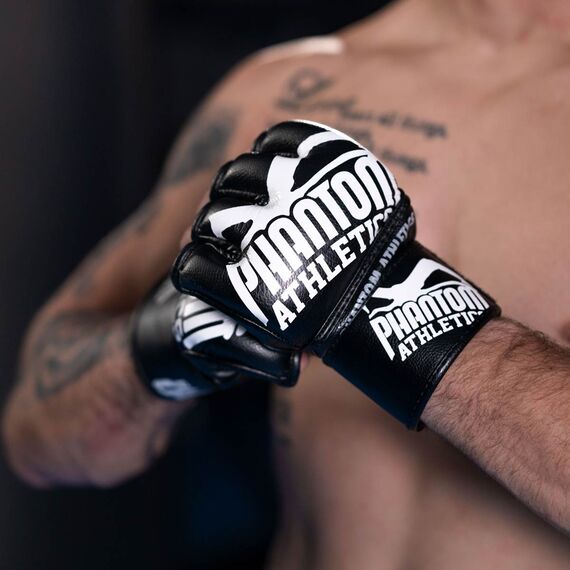 Gants de combat MMA APEX Blackout, Taille: L/XL, Couleur: Noir, 4 image