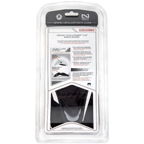 Venum Challenger Groinguard, Colour: Schwarz, Size: L, 7 image