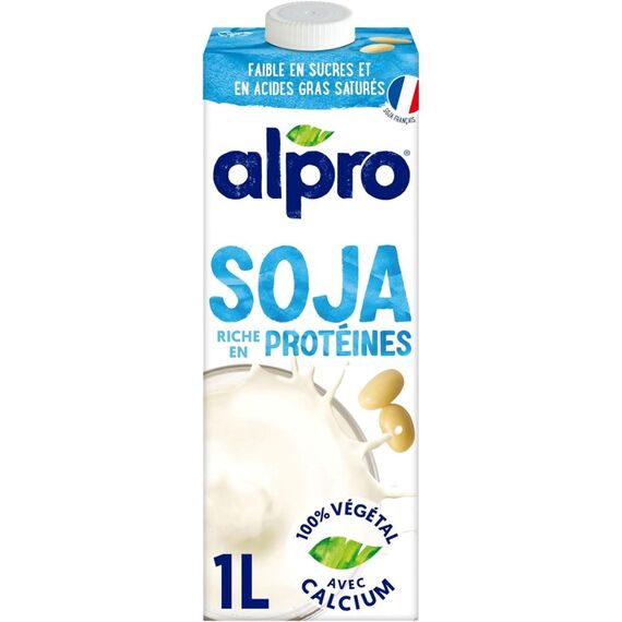 Boisson soja 1L Alpro (lot de 12)