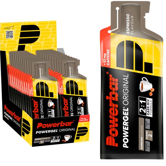 PowerGel Original 41g Powerbar (pack of 24) | Coffee