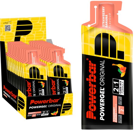 PowerGel Original 41g Powerbar (pack of 24) | Strawberry Banana