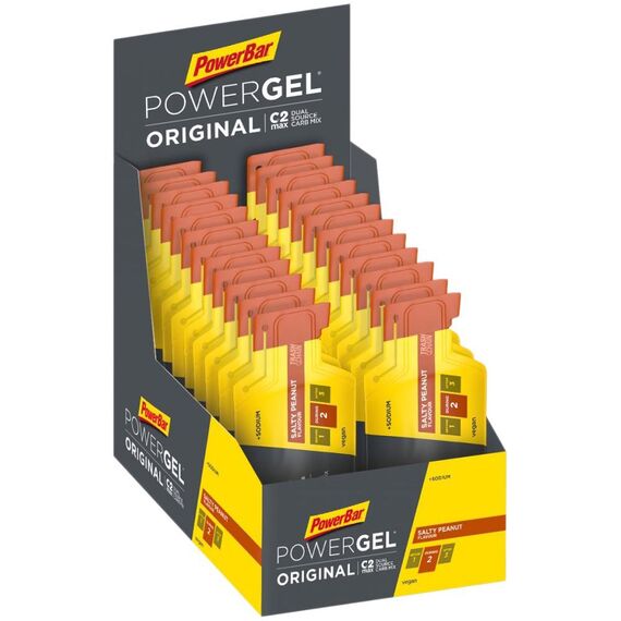 PowerGel Original 41g Powerbar (pack of 24) | Peanuts