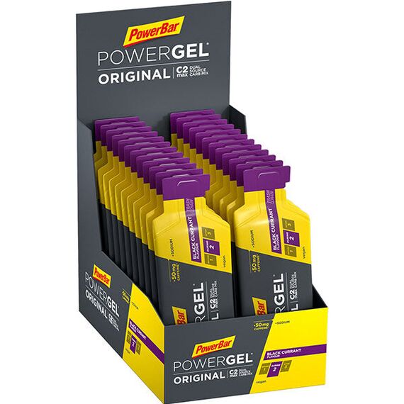 PowerGel Original 41g Powerbar (lot de 24) | Cassis
