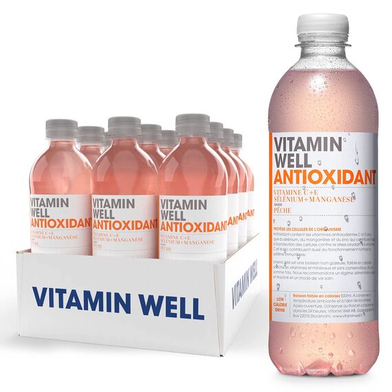 Antioxidant 500ml Vitamin Well (lot de 12)