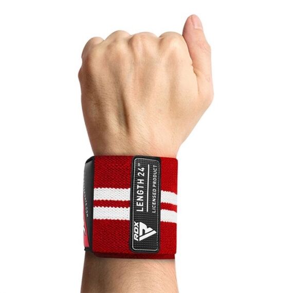 Gym Wrist Wrap W4, Size: S, Colour: Rot, 5 image