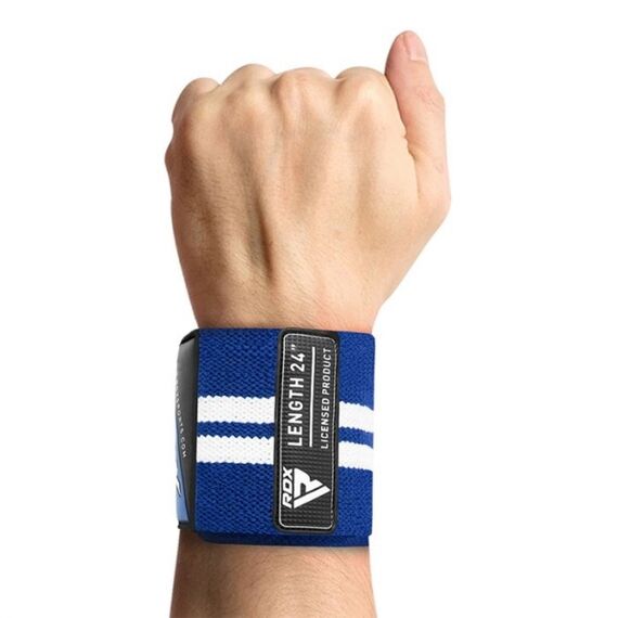 Gym Wrist Wrap W4, Size: L, Colour: Blue, 5 image