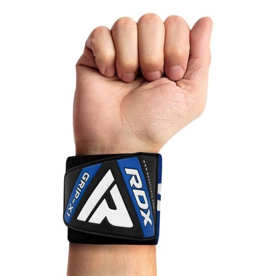 Gym Wrist Wrap W4, Size: M, Colour: Blue
