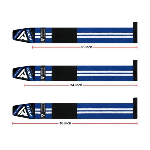 Gym Wrist Wrap W4, Size: M, Colour: Blue, 3 image