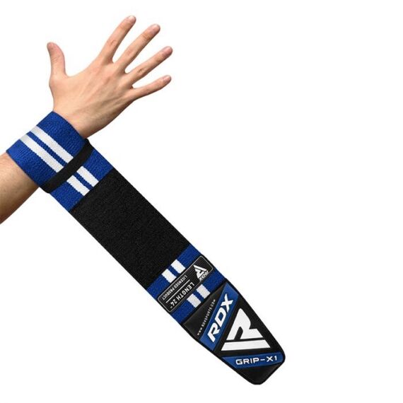 Gym Wrist Wrap W4, Size: M, Colour: Blue, 4 image