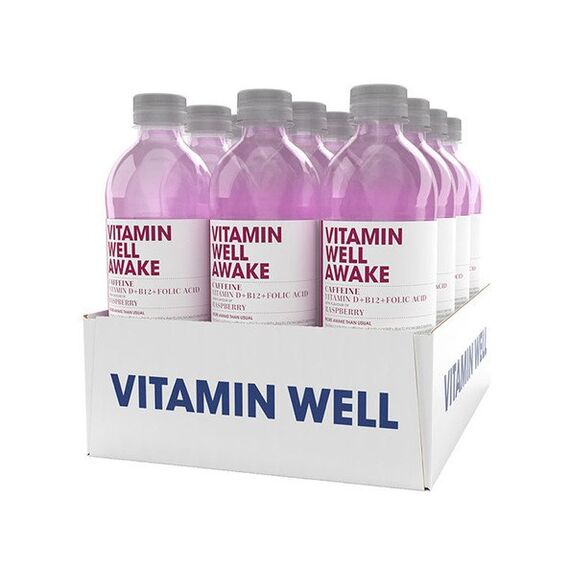 Awake 500ml Vitamin Well (Packung zu 12)