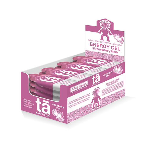 Gels énergétiques 40ml Ta Energy (lot de 24) | Fruits Rouges Citron, 2 image