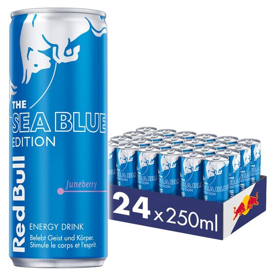 Red Bull Energy drink Sea Blue Edition 250ml (set of 24)