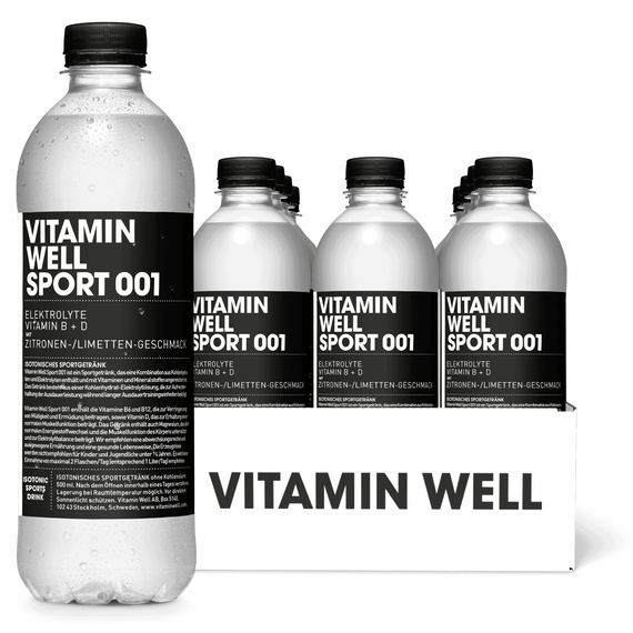 Sport 001 500ml Vitamin Well (set of 12)