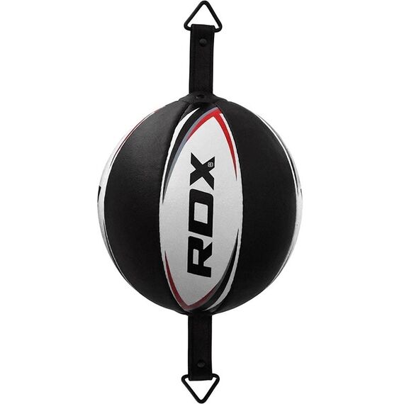Speed Double End Ball Multi White/Red With Regular Rope, Size: One Size, Colour: Weiss, 2 image