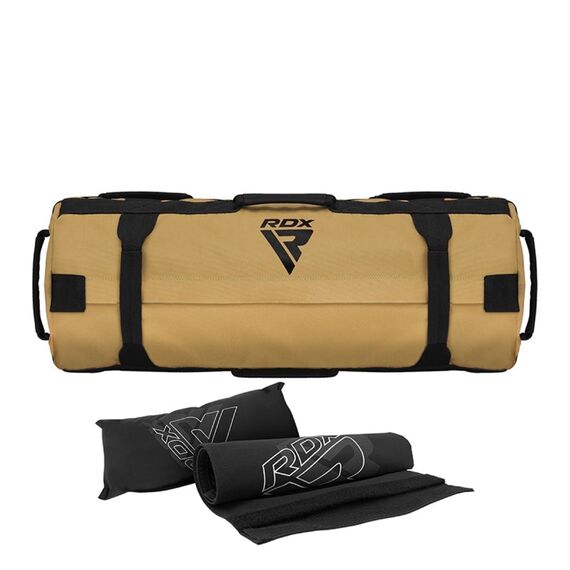 Fitness sand bag (11 to 34 kg), Colour: Beige, Additional Weight: 34