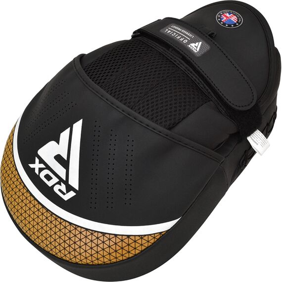 RDX Focus Pad Aura Plus T-17 Black Golden, Size: One Size, Colour: Schwarz, 2 image