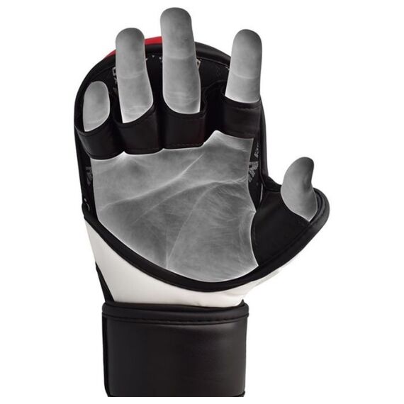 T6 MMA Handschuhe Sparring Plus, Bekleidungsgrösse: L, Farbe: Rot, 4 image