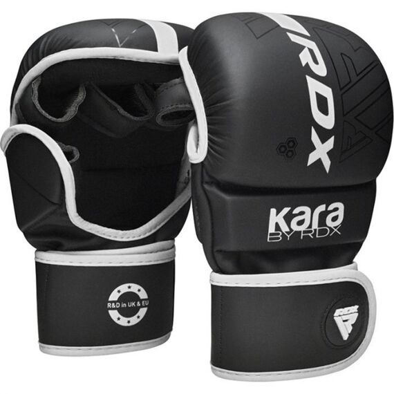 Grappling Gloves Shooter F6 Matte White Plus-L/XL, Colour: Schwarz, Size: L-XL, 6 image