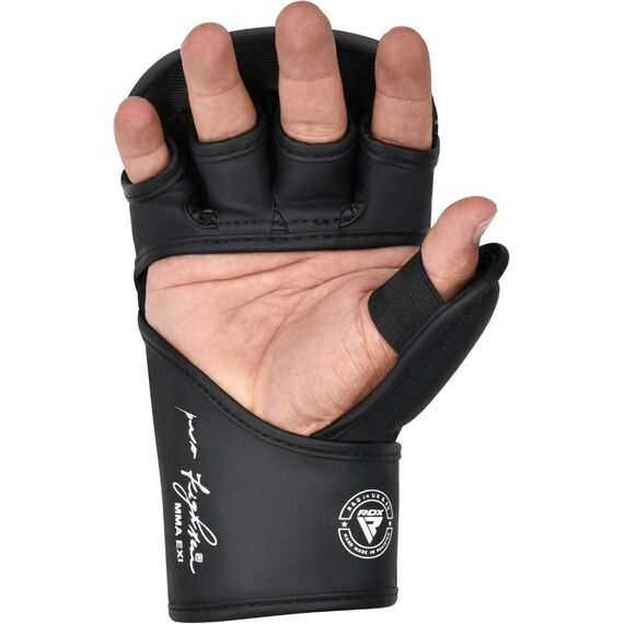 IMMAF Shooter MMA gloves, Size: L, Colour: Yellow, 5 image