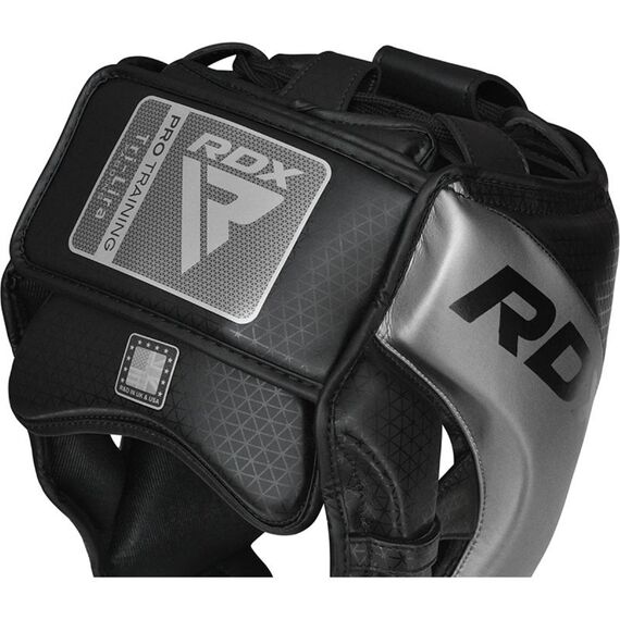 L1 Mark Full Face Pro Boxtraining Kopfschutz, Farbe: Silber, Grösse : L, 5 image