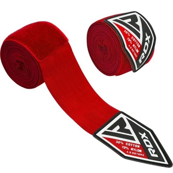 Bandages de boxe professionnels, Couleur: Rouge