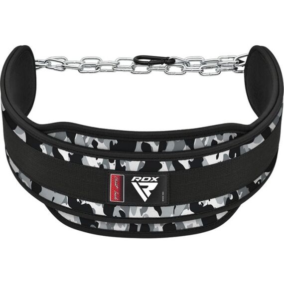 Ceinture pour Dips lestés, Taille: Taille unique, Couleur: Gris